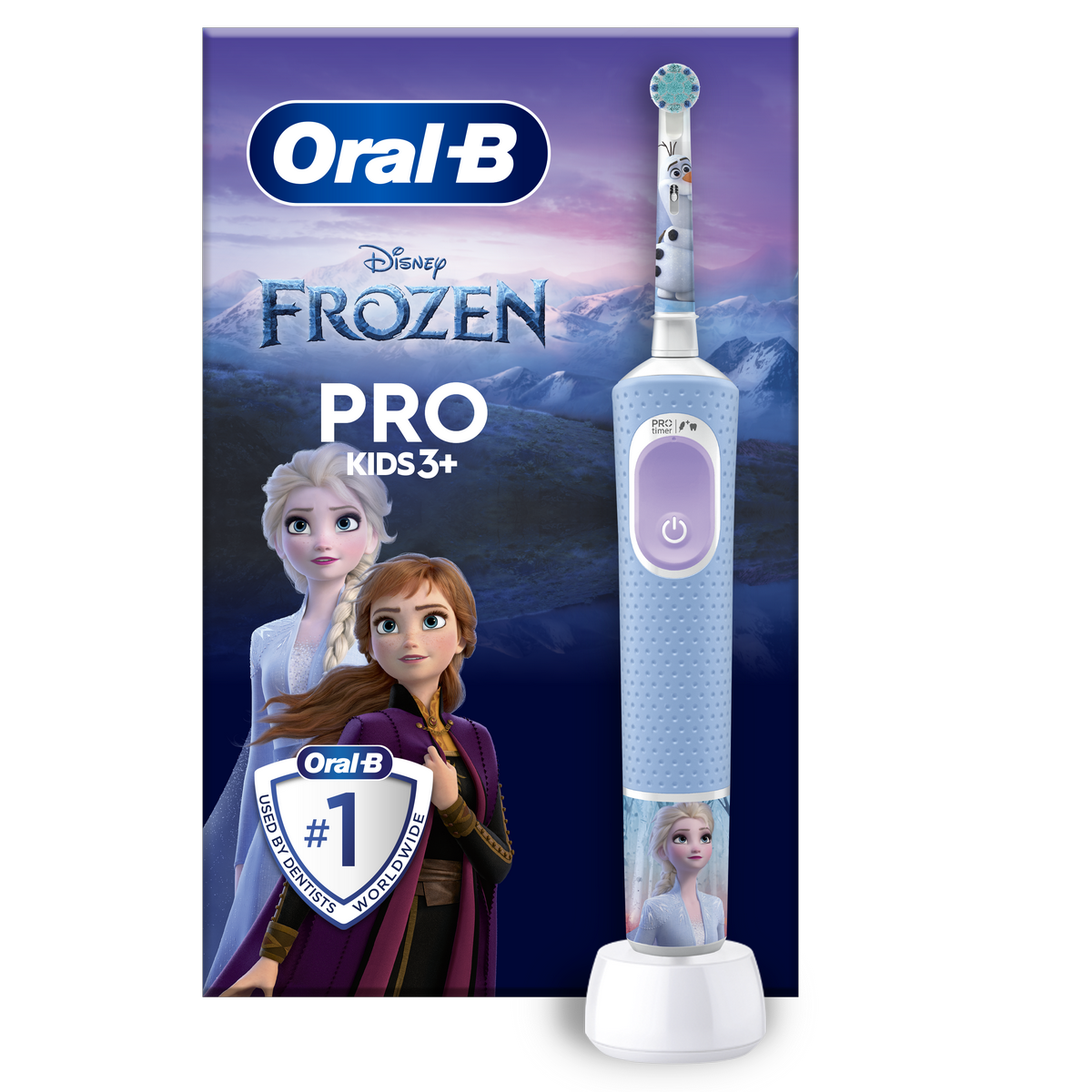 Oral-B Pro Kids Jégvarázs, Braun dizájn