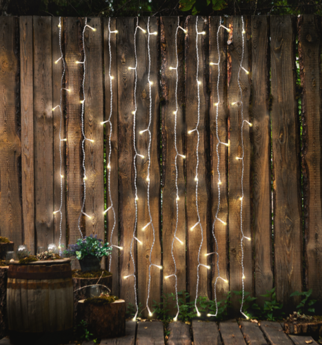 DecoKing Karácsonyi fényfüzér kiegészítő, melegfehér, 200 LED