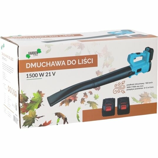 Fúkač na lístie 1500 W, 21 V