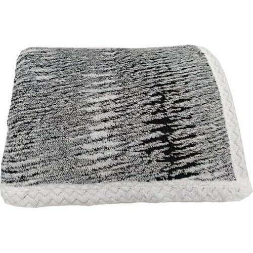 Koc z barankiem Marmur czarny, 150 x 200 cm