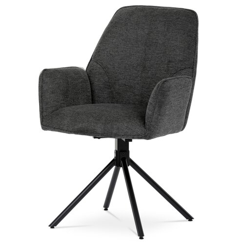 Esszimmerstuhl-Set mit Rückstellmechanismus HC-522 GREY2, 2 Stück