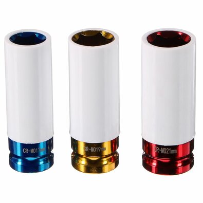 Sixtol udarna glava Mechanic Impact 1, 1/2", 3 kos