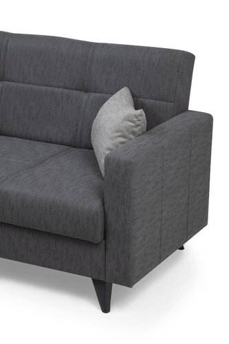 Polya Dark Grey kinyitható kanapé