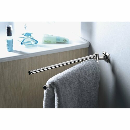 METAFORM AI021 Aida suport dublu rotativ pentruprosoape, 32 cm, argintiu