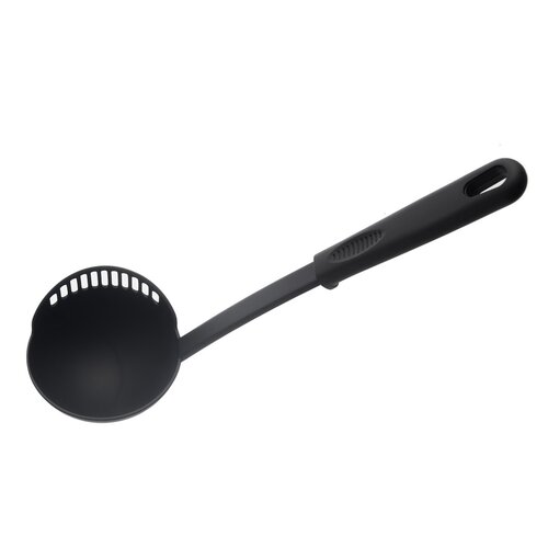 Orion Lingură cu strecurătoare BLACKLINE 30,5 cm,diametru 9 cm