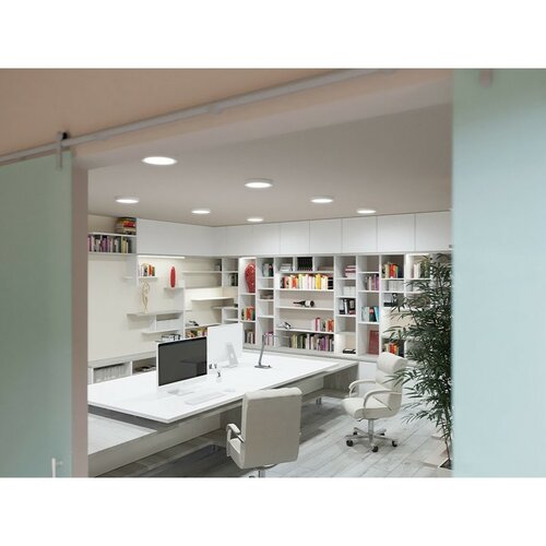 Panlux Prisadené LED svietidlo Adapt, pr. 22,5 cm, 18 W, IP20