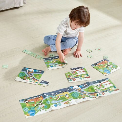 Hape Puzzle - Rettungsfahrzeuge