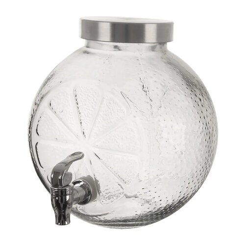 Orion Steklena steklenica z pipico Citrus, 5,4 l