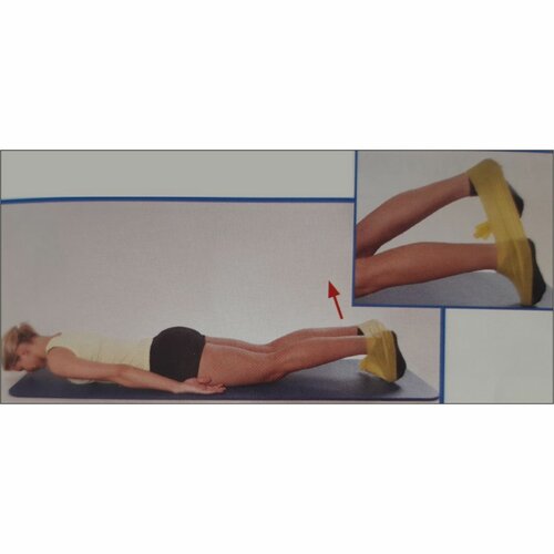 Elastična vadba Body-Band 2,5 m, rdeča