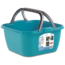 Lighean pătrat din plastic IDRA cu mânere,  13 l