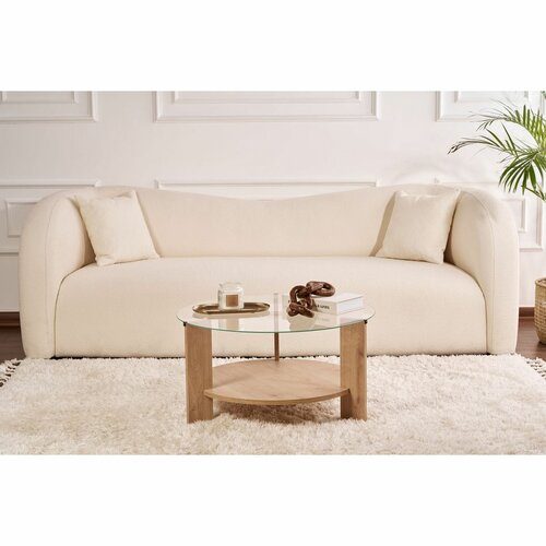 Clara Sapphire Oak dohányzóasztal