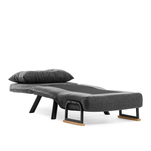 Křeslo Sando Single Dark Grey