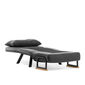 Křeslo Sando Single Dark Grey