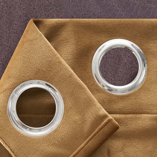Draperie blackout 4Home Manila maro auriu , 150 x250 cm