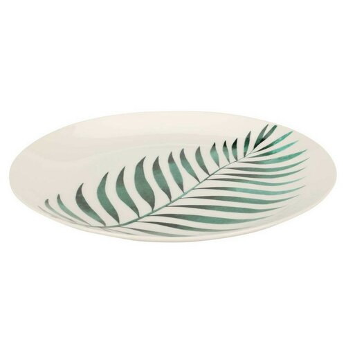 Porcelanový jedilný tanier Leaf, premer 27 cm