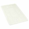 Kvalitex Badematte Ornament Cremefarben, 60 x 100 cm