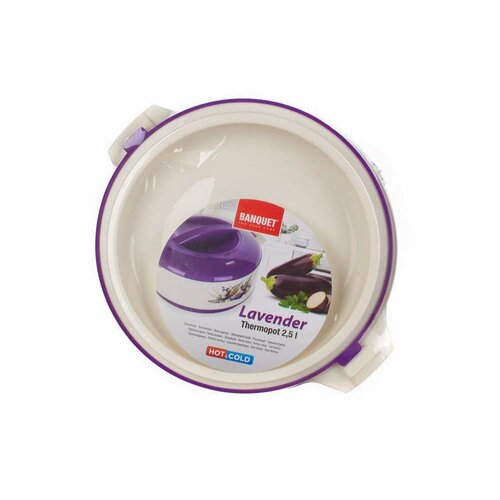 Banquet Culinaria Thermotopf Lavendel 2,5 lviolett,