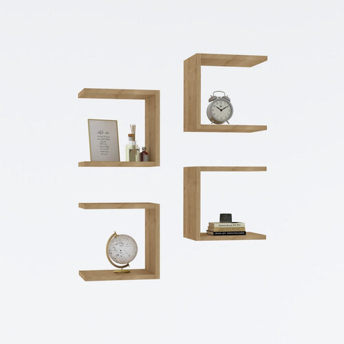 Podstavec pod policu Sapphire Oak, 4 ks