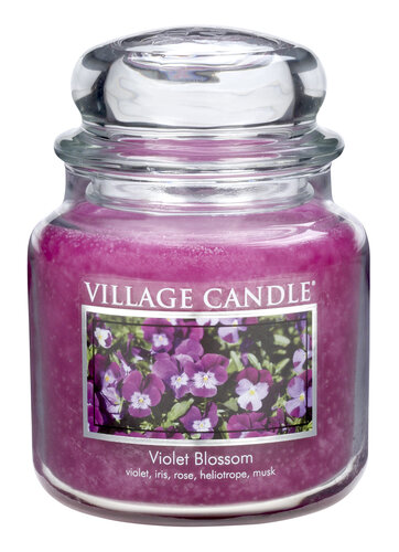 Village Candle Vonná svíčka Fialky - Violet Blossom, 397 g