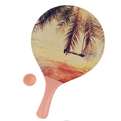 Zestaw tenis plażowy Summer, pomarańczowy