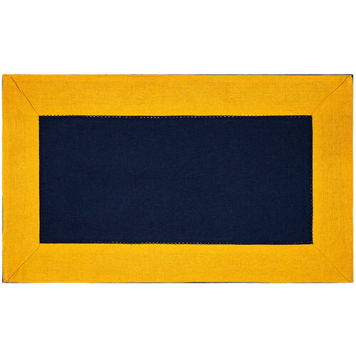 Prestieranie Heda tm. modrá / žltá, 30 x 50 cm