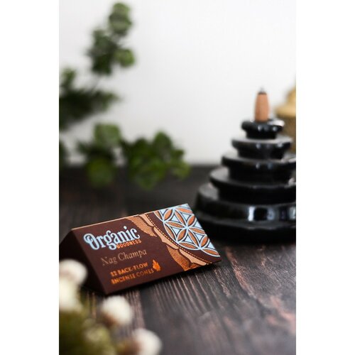 Komplet 12 dišečih františkov z povratnim tokom, Nag Champa