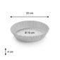Formă de hârtie pentru Aer Fryer rotundă Tescoma DELICIA 16 cm diametru, 50 buc