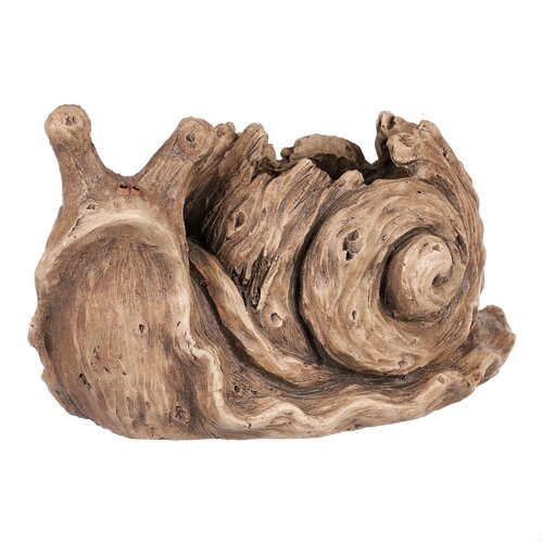 Cvetlični ovitek Polž, 39 x 23 x 22 cm, Mgo