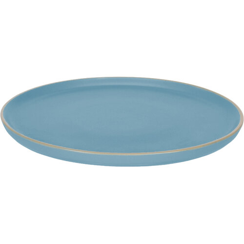 Steingut-Dessertteller Magnus, 21 cm, Blau