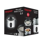 Beper 90550 cuptor cu aburi și oală pentru orez 1l