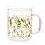 Glastasse Wiesenblumen, 410 ml