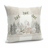 Świąteczna poszewka na poduszkę Zimowa nostalgia, 40 x 40 cm