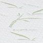 4home Bamboo Chránič matraca s lemom, 200 x 200 cm + 30 cm