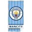 Futbalová osuška Manchester City Stripes, 70 x 140 cm