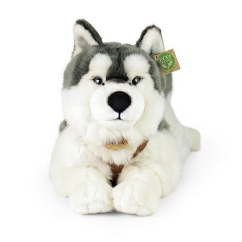 Rappa Plüss husky hámmal 60 cm ECO - FRIENDLY