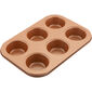 Lamart LT3091 Copper muffin fomra, 26,5 x 18 cm