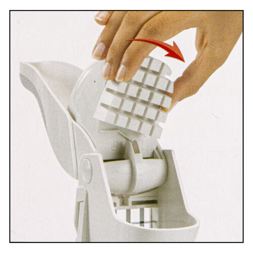 Leifheit Ножик для нарізання картоплі фрі, білий