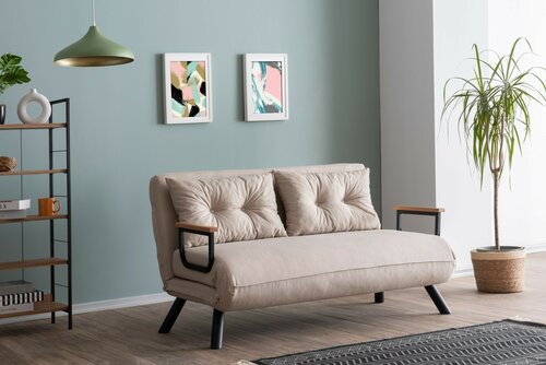 Klappsofa Sando Cream