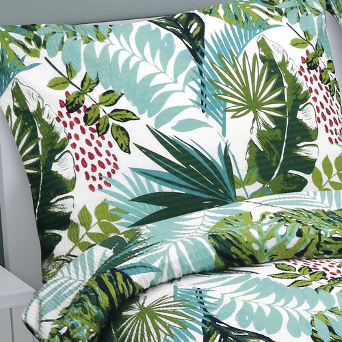 Bellatex Krepp-Bettwäsche Jungle , 200 x 200 cm, 2 Stück 70 x 90 cm