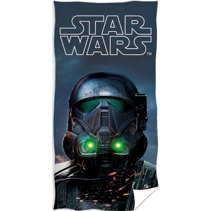 TipTrade Osuška Star Wars dark, 70 x 140 cm