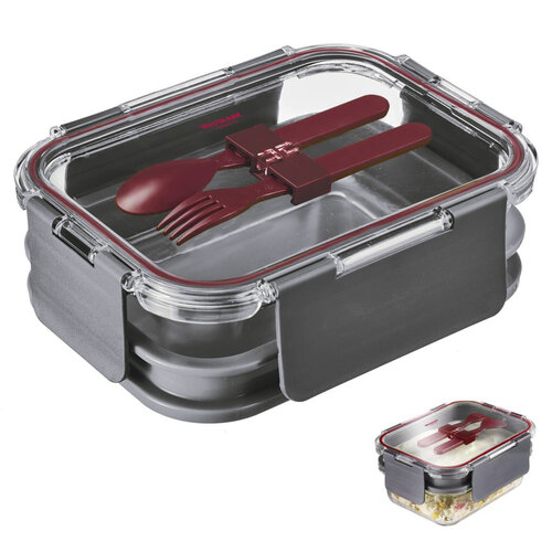 Westmark škatla za malico COMFORT 1,74 l, antracit