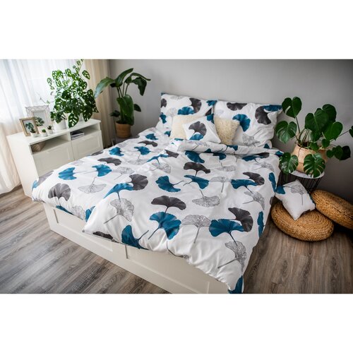 Satin-Bettwäsche Ema Ginko140 x 200 cm, 70 x 90 cm