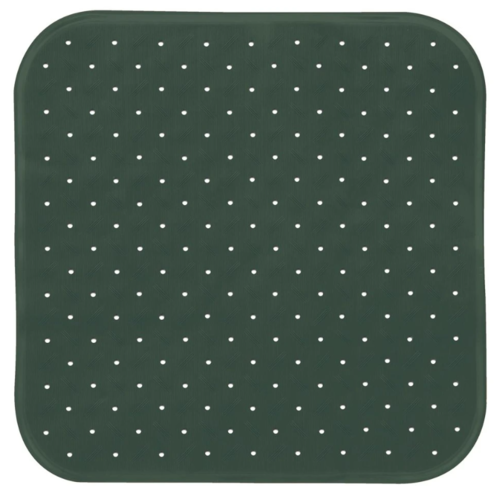Spirella Protiskluzová podložka do sprchy CLASS Premium, tmavě zelená, 54 x 54 cm