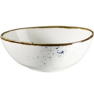 Mäser Oválna miska Pintar Biele modré bodky 15,5 x13,5 cm