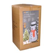 Solight Veľký akrylátový snehuliak v. 75 cm, 160 LED, studená biela