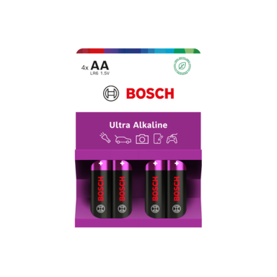 Bosch Baterie AA Ultra Alkaline, 4 ks
