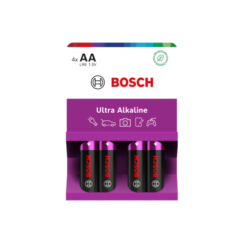 Bosch Baterie AA Ultra Alkaline, 4 ks