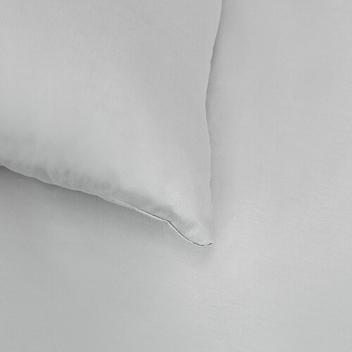 Kvalitex Saténové obliečky Luxury Collection svetlosivá, 200 x 200 cm, 2 ks 70 x 90 cm