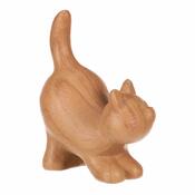Decorație figurină pisică, poliresină, 12 x 7 x 13cm