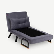 Fotoliu Sando Single Grey